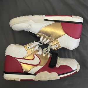 Nike Air Trainer 1 Mid Premium Brick Layer 2015 49ers Jerry Rice 607081-101